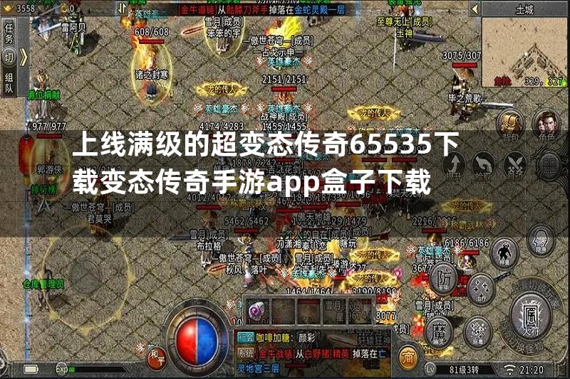 上线满级的超变态传奇65535下载变态传奇手游app盒子下载